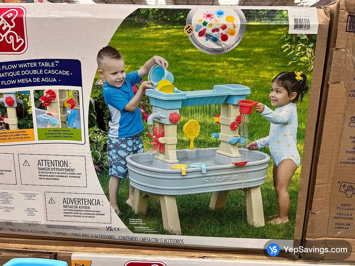 Costco STEP 2 RAIN SHOWERS AND FLOW WATER TABLE - Canada (ITM 1740009)