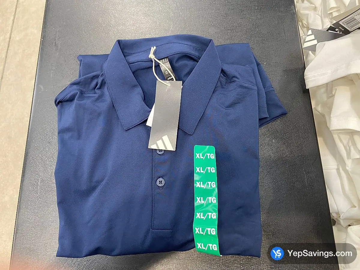 Costco ADIDAS GOLF LONG SLEEVE POLO + MENS SIZES S - XXL - Canada (ITM 1834000)