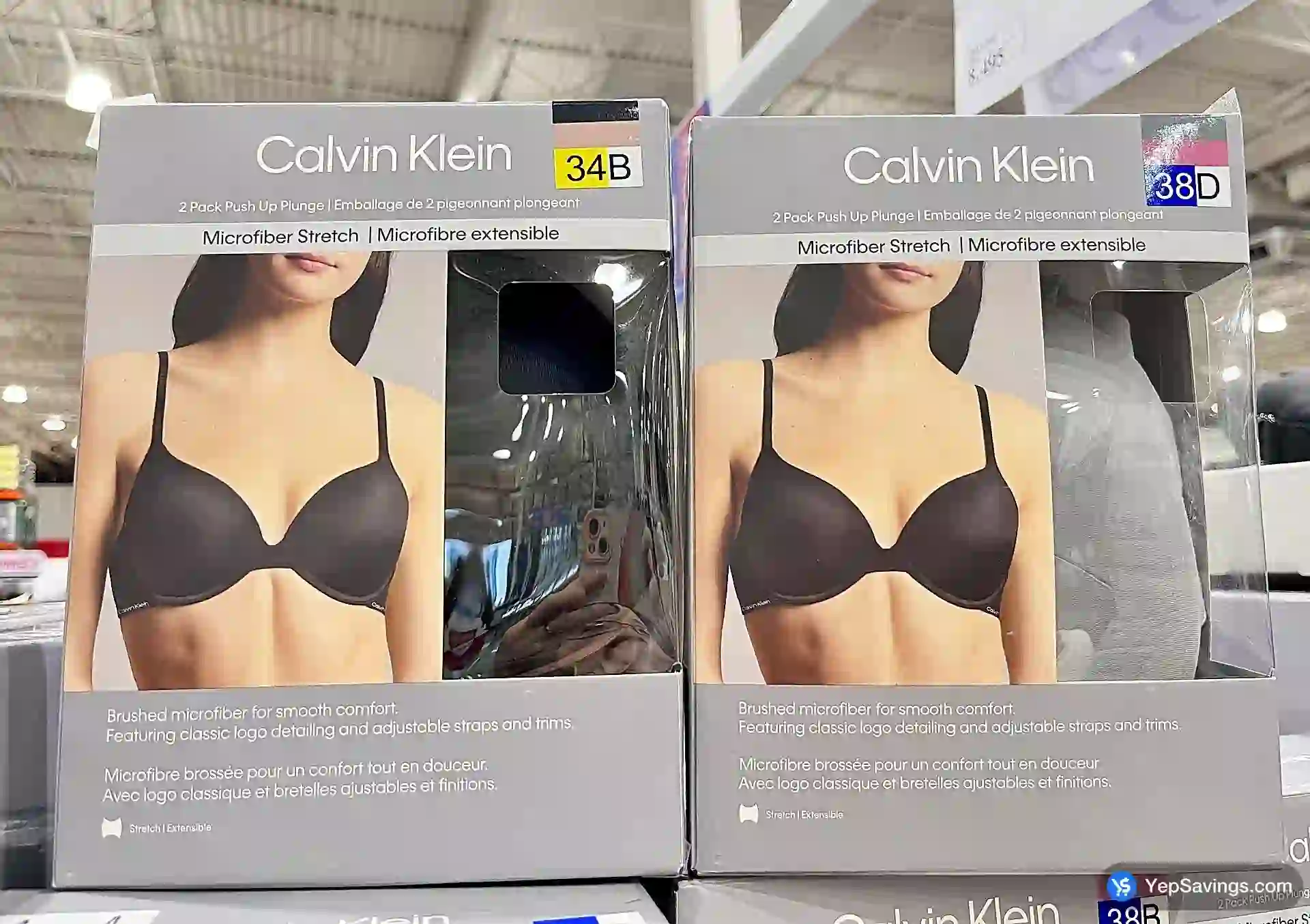 Costco CALVIN KLEIN BRA 2 PK WOMENS SIZES 32-36 - Canada (ITM 1211078)