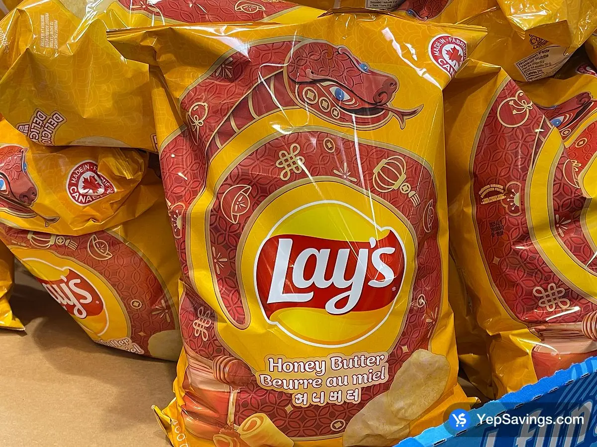 Costco LAY'S HONEY BUTTER 460 g - Canada (ITM 1878514)