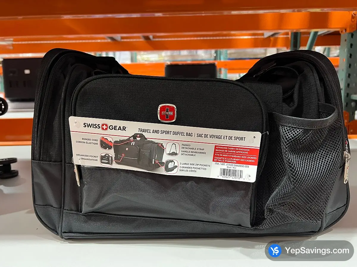 SWISS GEAR DUFFLE BAG 21 in at Costco Elgin Mills Richmond Hill