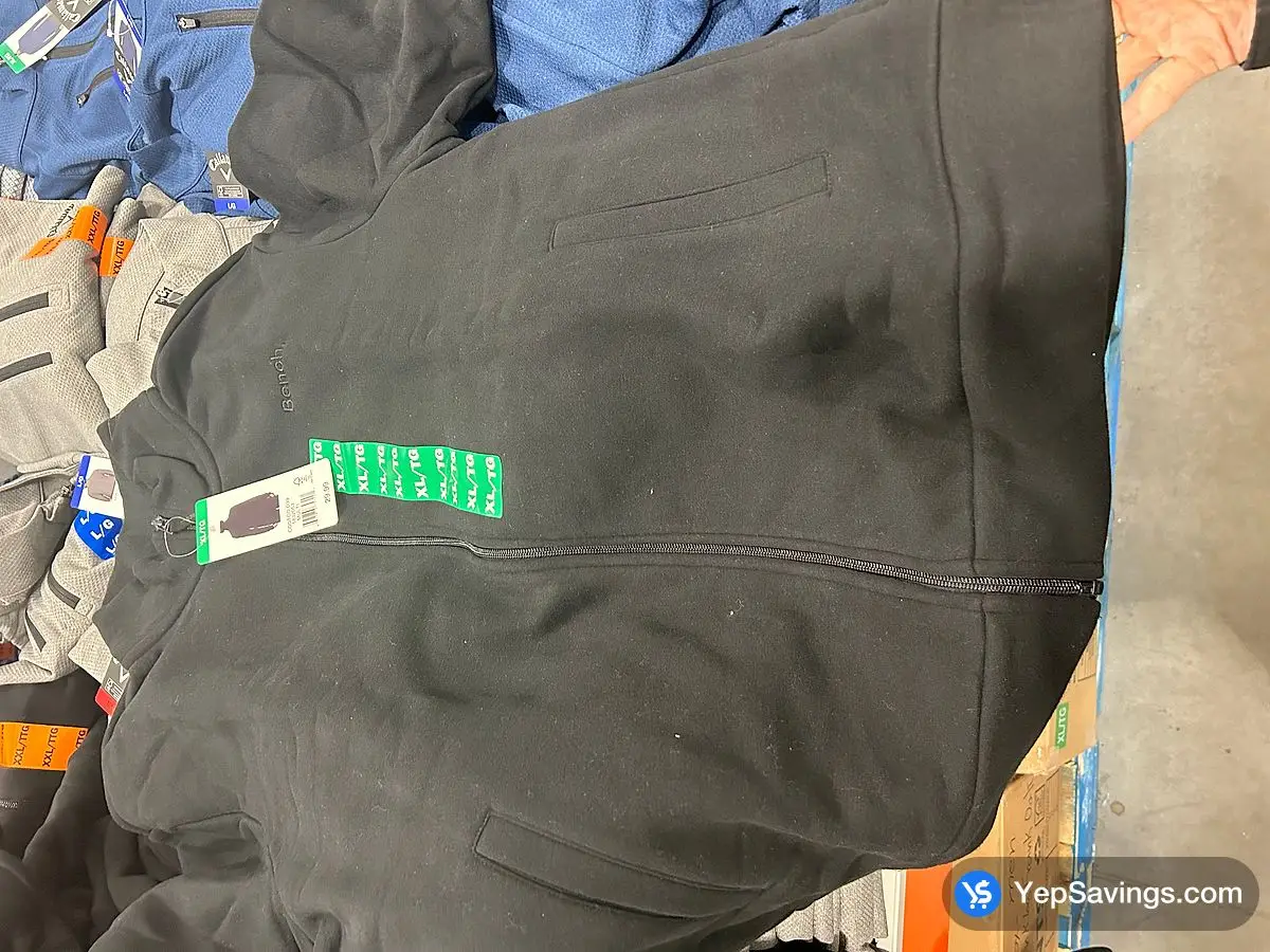 Costco BENCH FULL ZIP JACKET XXL + MENS SIZES S - XXL - Canada (ITM 1832053)