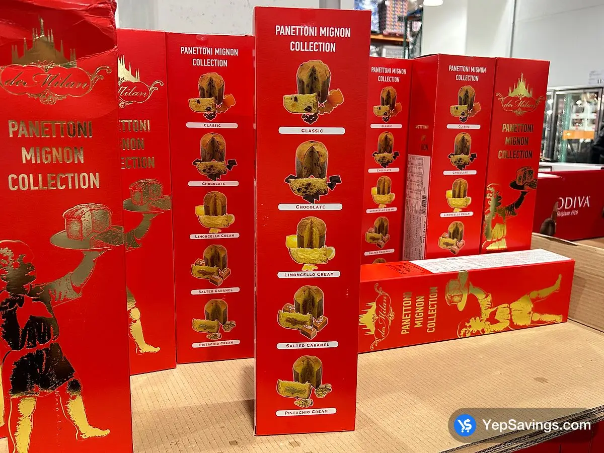 Costco CHEF MINI PANETTONE TOWER 5 x 100 g - Canada (ITM 1439133)