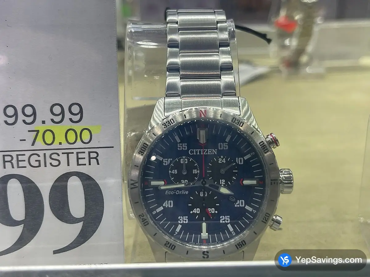 Costco CITIZEN MENS BLUE DIAL , 43.5MM AT2520-89L - Canada (ITM 1744111)