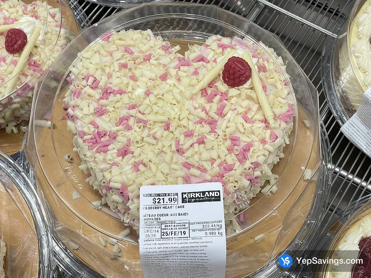 Costco Wildberry Heart Cake - Canada (ITM 1734222)