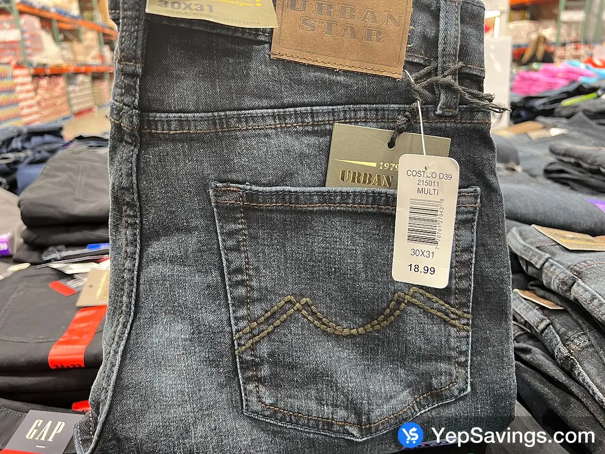 URBAN STAR JEAN +MENS SIZES 30-42 ITM 215011 at Costco