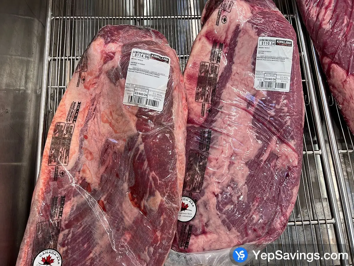 BEEF BRISKET (WHOLE)   ITM 51337 at Costco