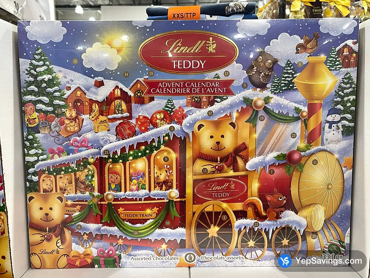 Costco LINDT ADVENT CALENDAR 331 g - Canada (ITM 1721598)