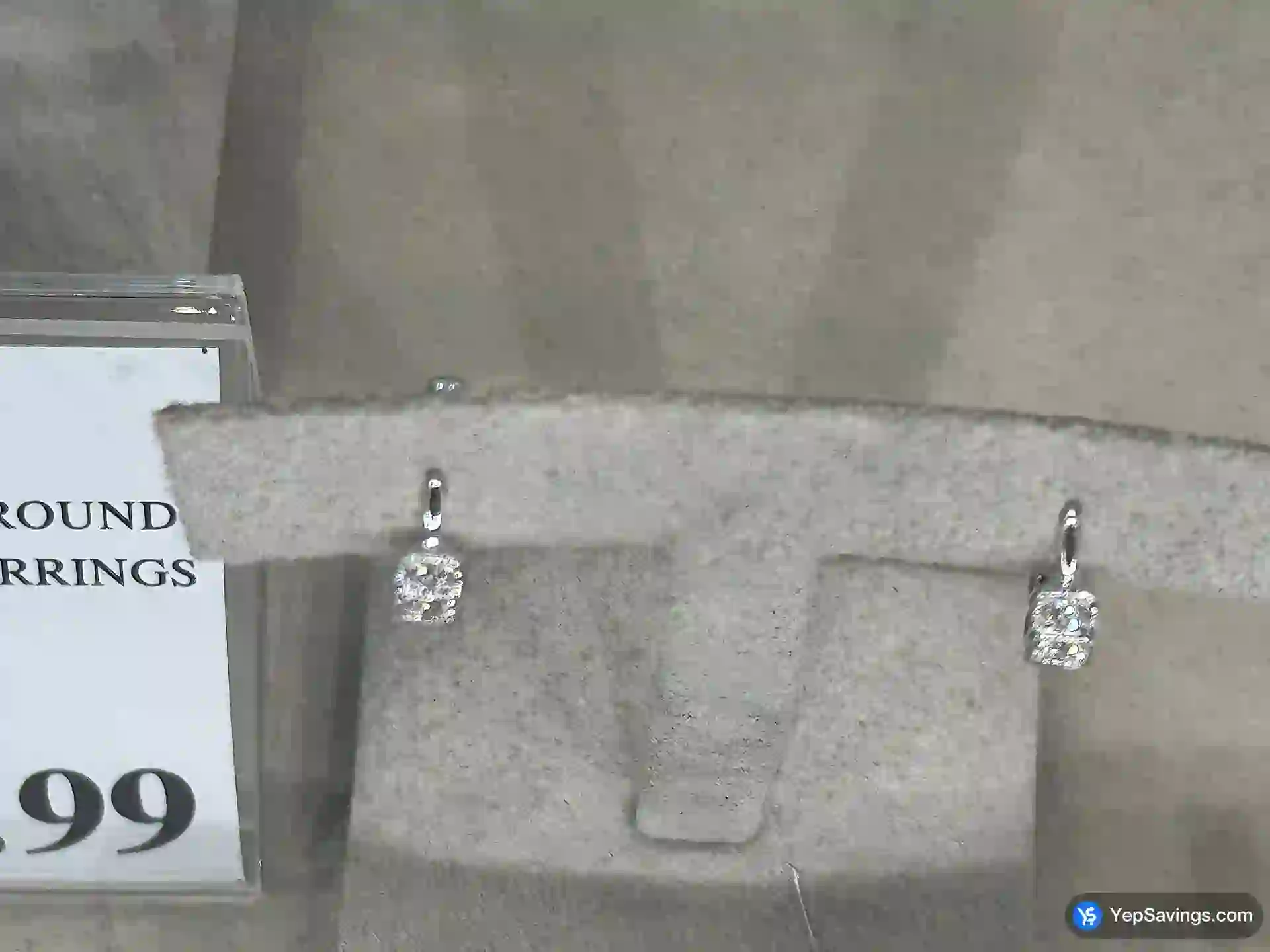 Costco 14KT WHITE GOLD ROUND DIAMOND HOOP EARRINGS 0.31CTW IVS2 - Canada (ITM 1184131)