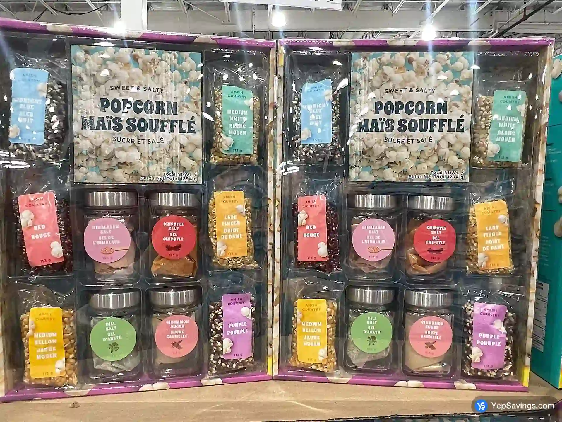 Costco POP IT UP POPCORN KERNEL SET 1.294 kg - Canada (ITM 1165333)