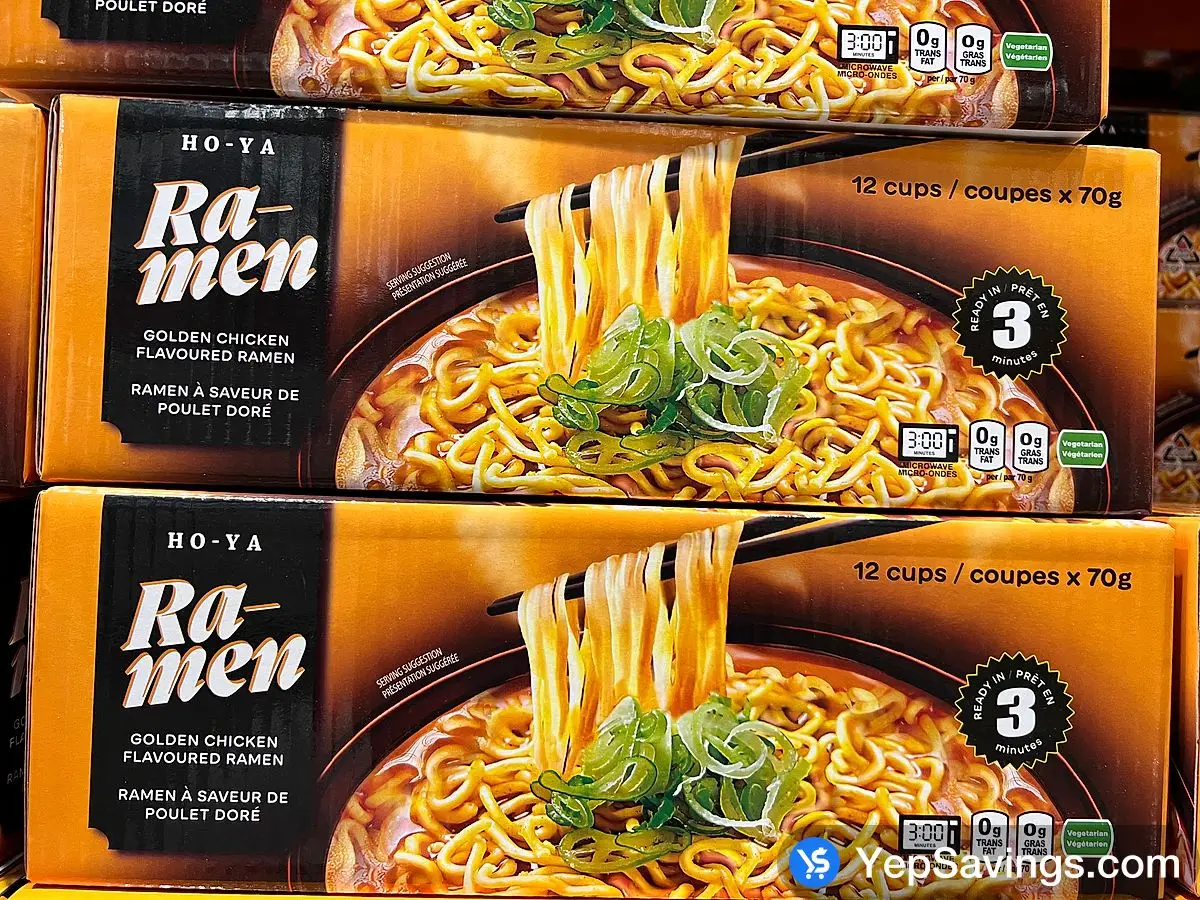 Costco HO - YA GOLDEN CHICKEN RAMEN 12 x 70 g - Canada (ITM 1472271)