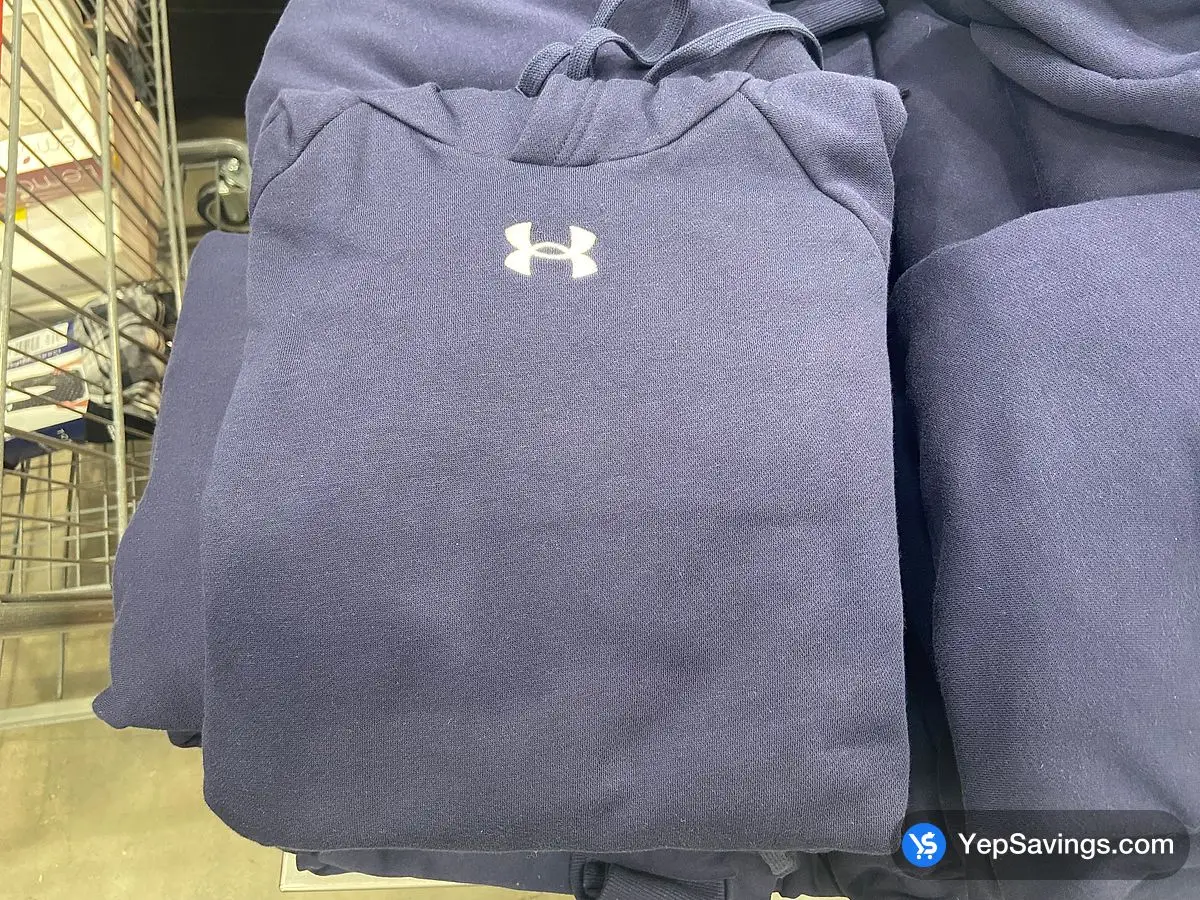 Costco UNDER ARMOUR RIVAL HOODIE MENS SIZES S - XXL - Canada (ITM 1847008)