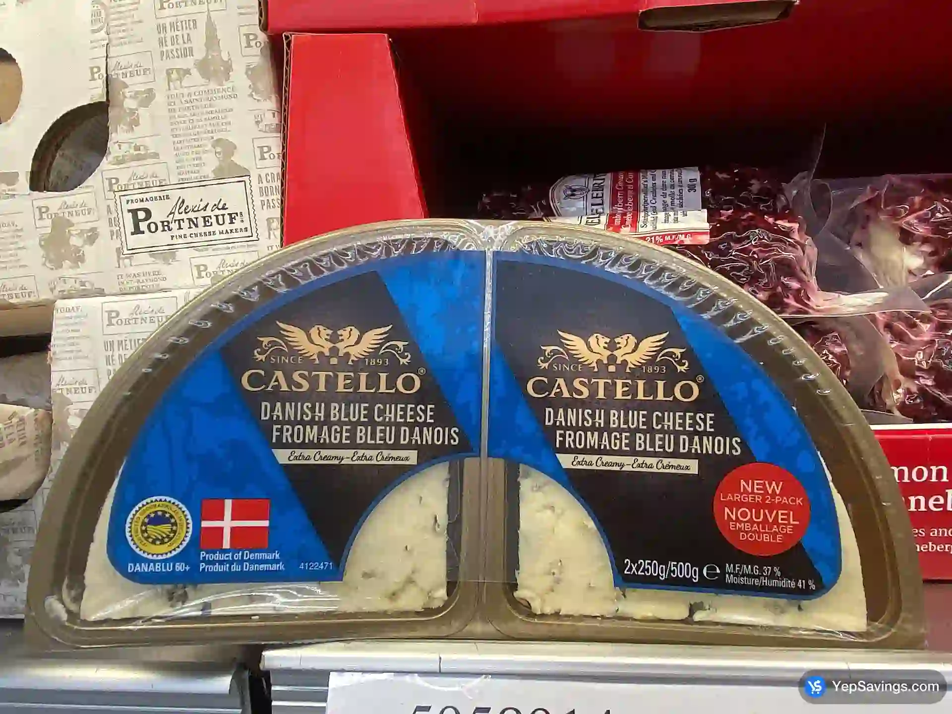 Costco CASTELLO CREAMY BLUE CHEESE 2 x 250 g - Canada (ITM 5058014)