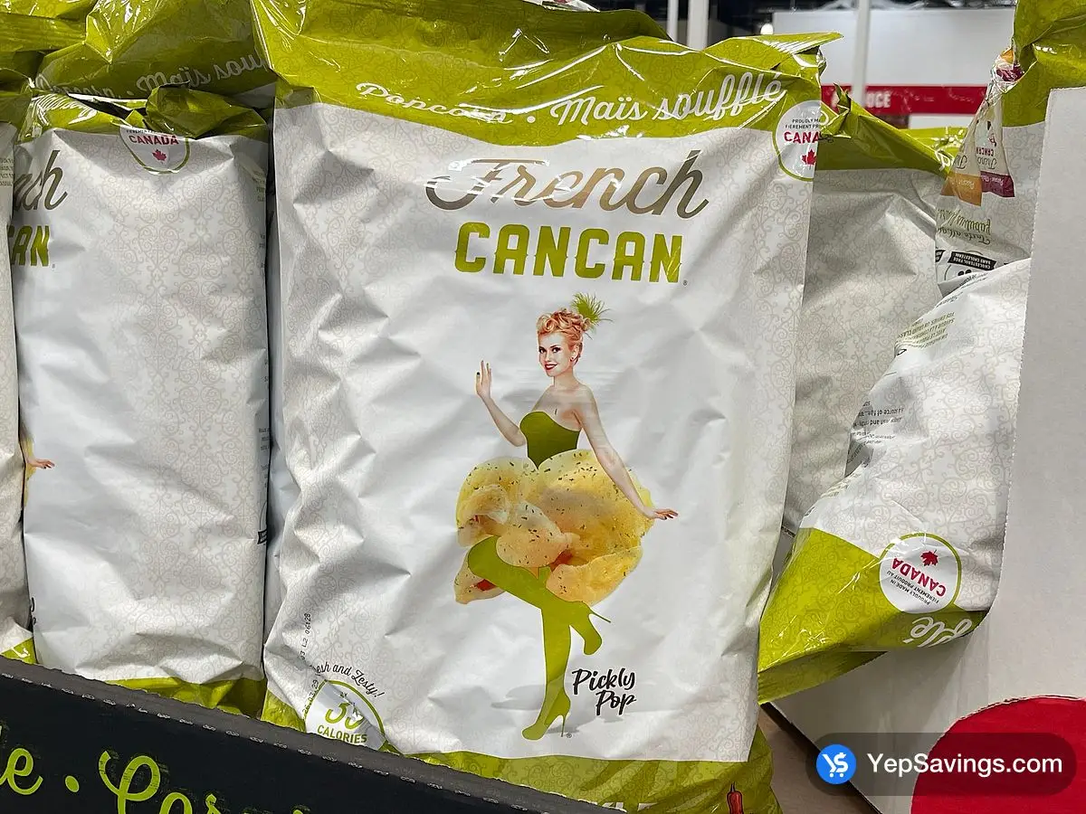 Costco FRENCH CANCAN POPCORN SPICY DILL PICKLE 398G Roadshow - Canada (ITM 1773042)