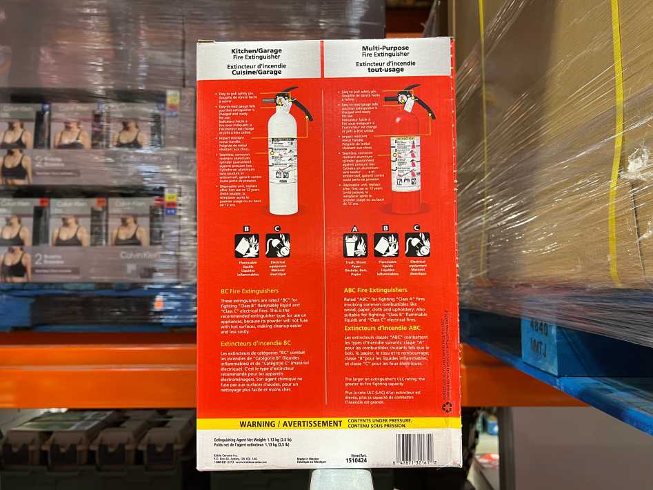 PYRENE PLUS FIRE EXTINGUISHER PACK OF 2 ITM 1510424 at Costco