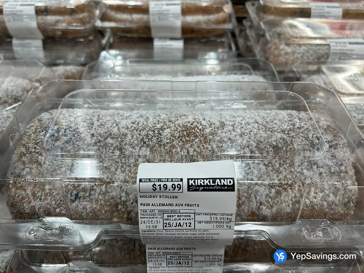 Costco Stollen - Canada (ITM 1855014)