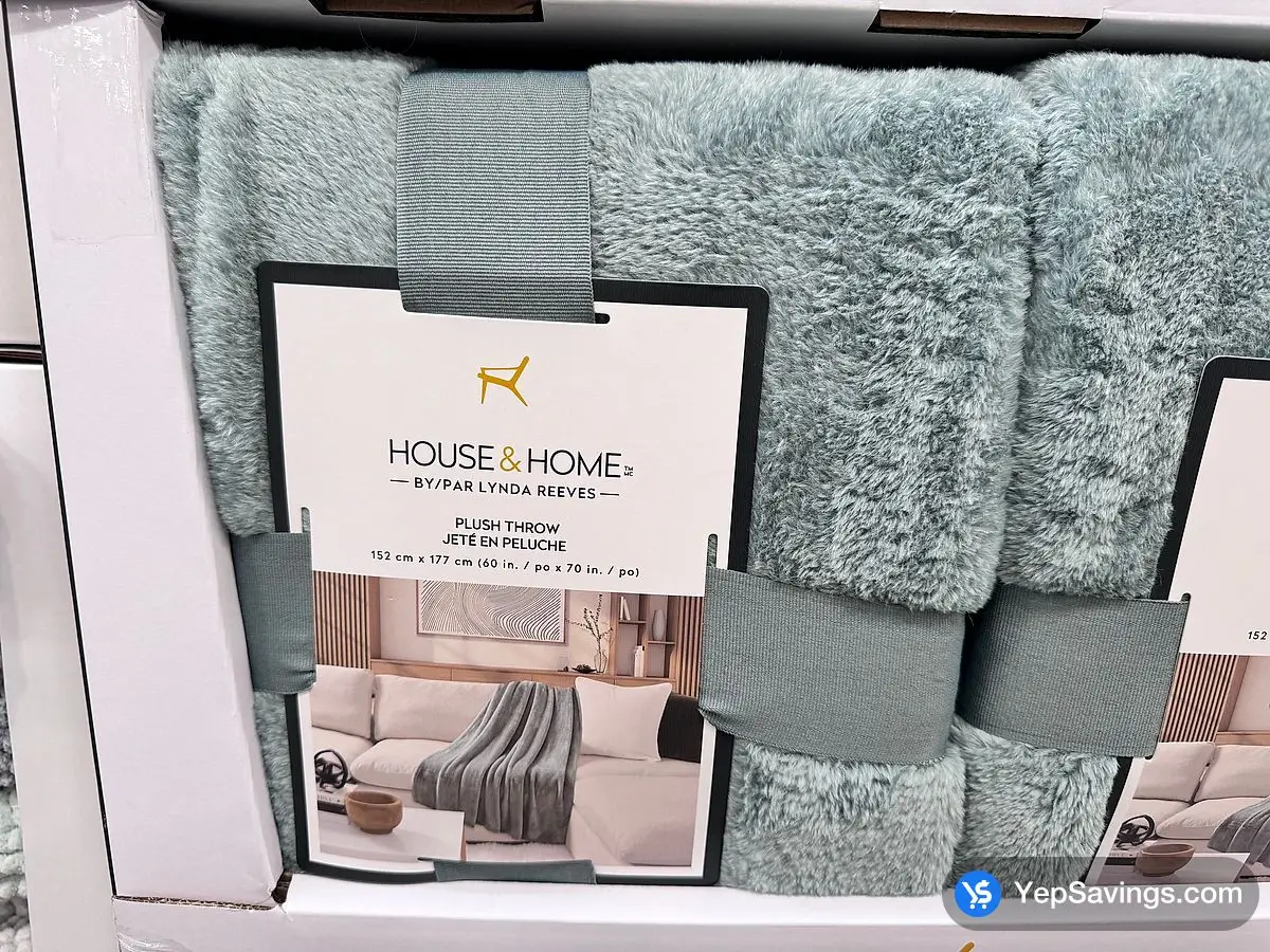 HOUSE & HOME THROW 60 " x 70 " ITM 1759332 at Costco