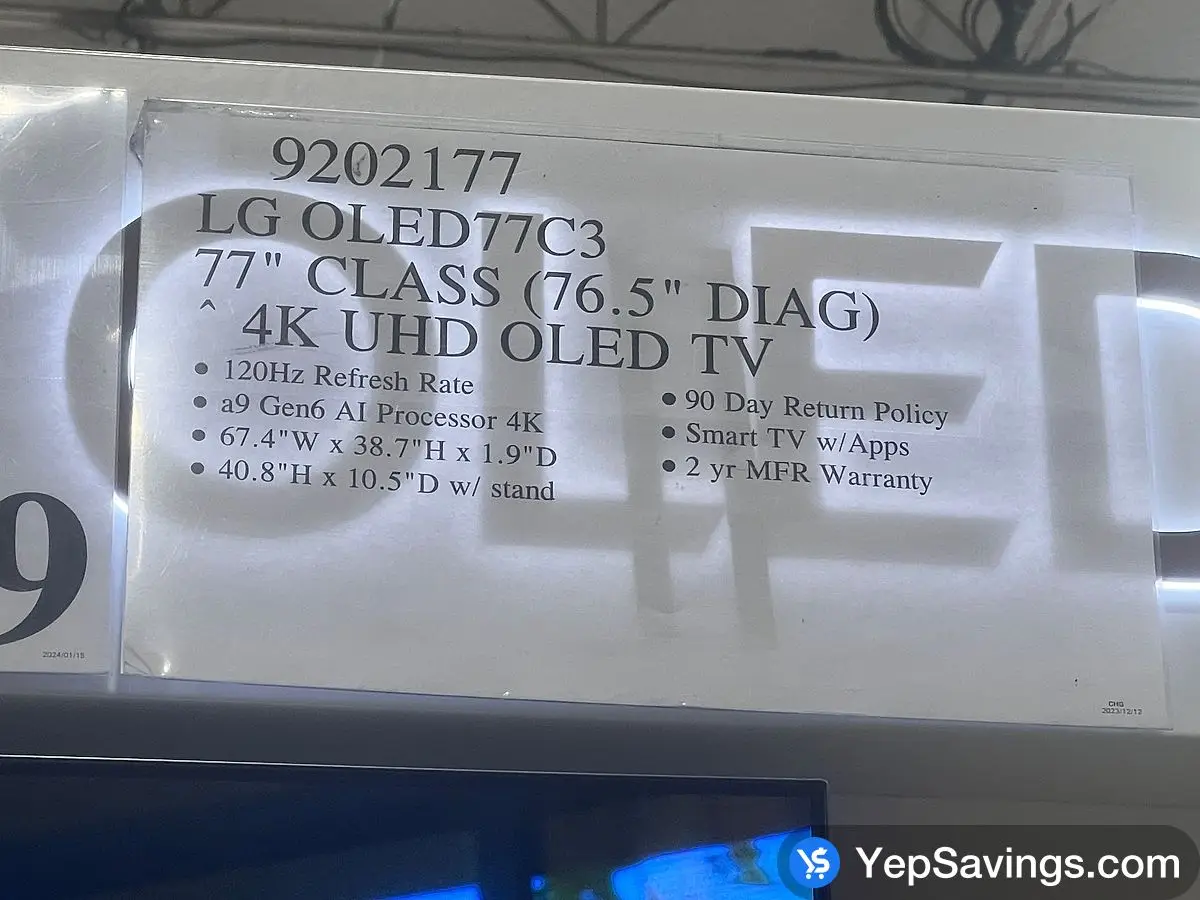 77 " CLASS ( 76.5 " DIAG ) view 2