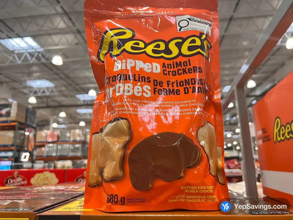 Costco REESE'S DIPPED ANIMAL CRACKERS 680 g - Canada (ITM 1681704)