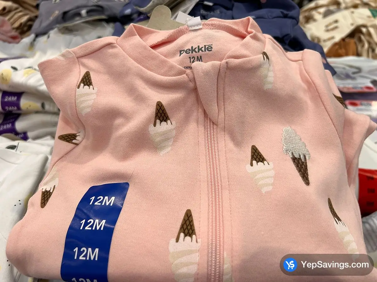 Costco PEKKLE ORGANIC COTTON SLEEPER INFANTS SIZES 3-24M - Canada (ITM 4177411)