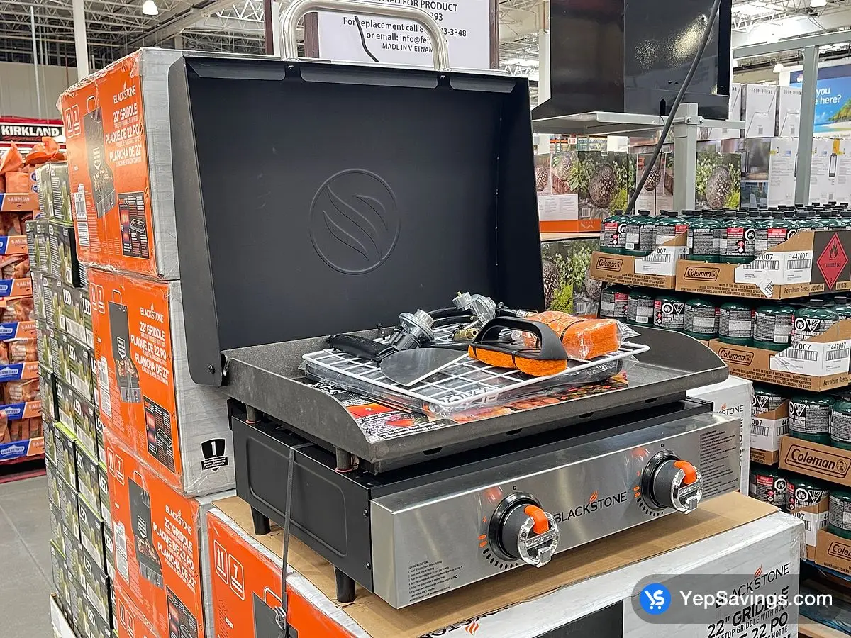 Costco BLACKSTONE 22 " PROPANE GAS GRIDDLE 24,000 BTU - Canada (ITM 1807217)