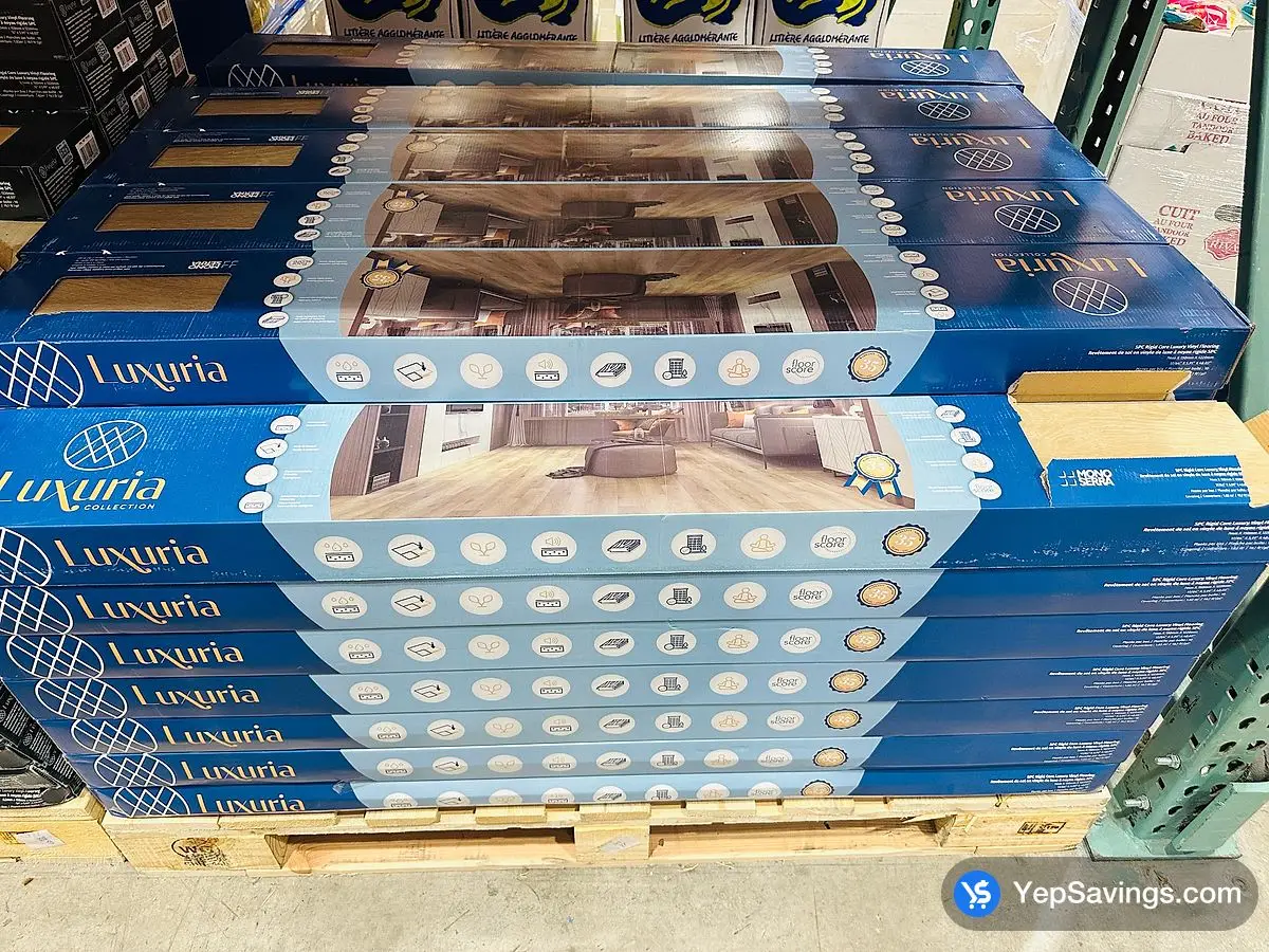 Costco MONO SERRA SPC VINYL FLOORING MAPLE - Canada (ITM 1857042)