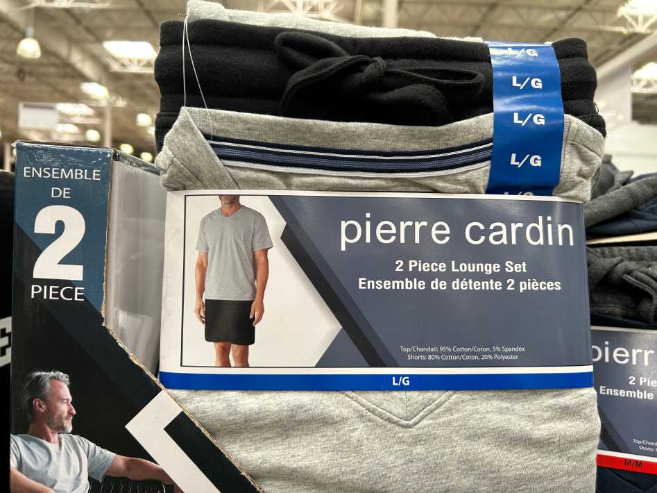 PIERRE CARDIN LOUNGE SET +MENS SIZES S-XXL ITM 1687700 at Costco