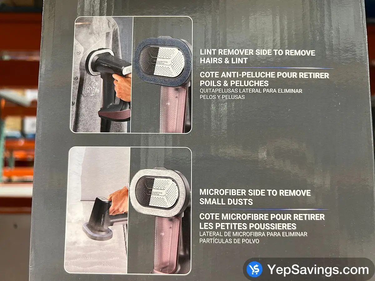 Costco ROWENTA PURE FORCE 3 IN 1 STEAMER - Canada (ITM 1764119)