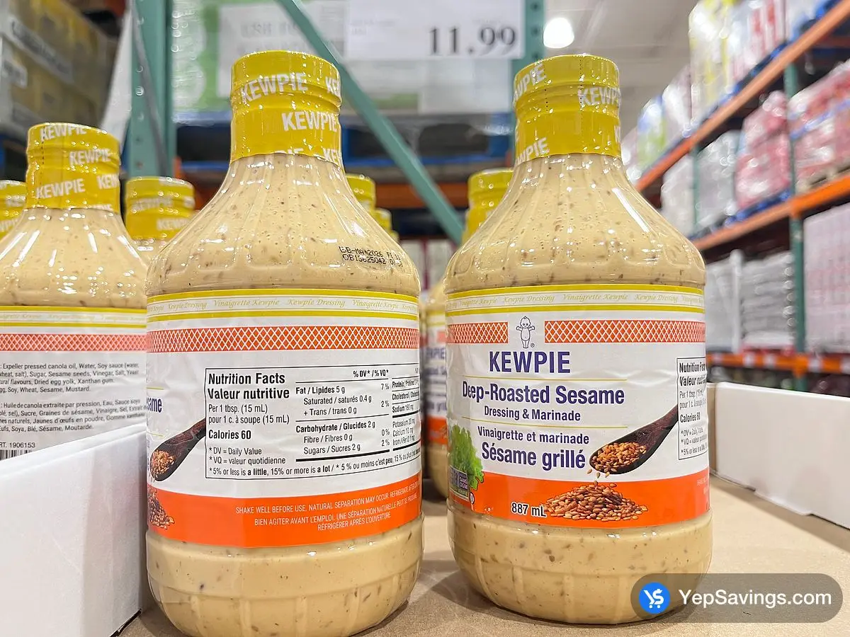 Costco KEWPIE DEEP ROASTED SESAME DRESSING 887 mL - Canada (ITM 1906153)