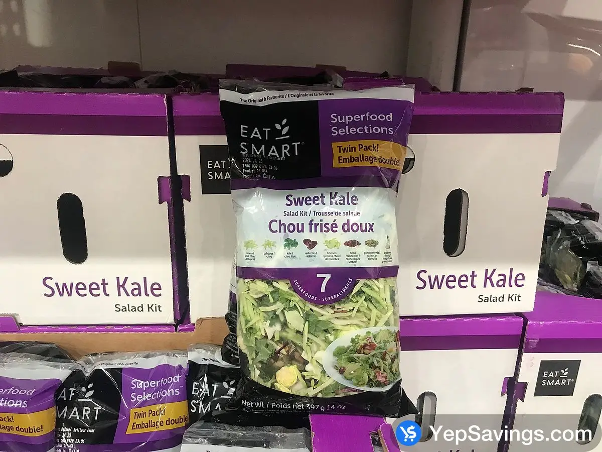 Costco SWEET KALE SALAD 2 PACK PRODUCT OF USA - Canada (ITM 1570675)