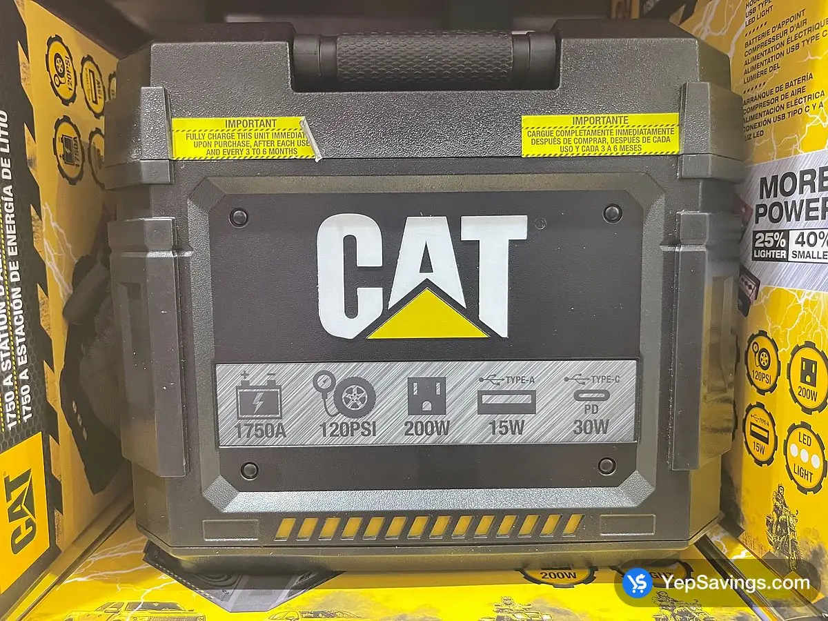 CAT LITHIUM JUMP STARTER 1750 A ITM 1671614 at Costco