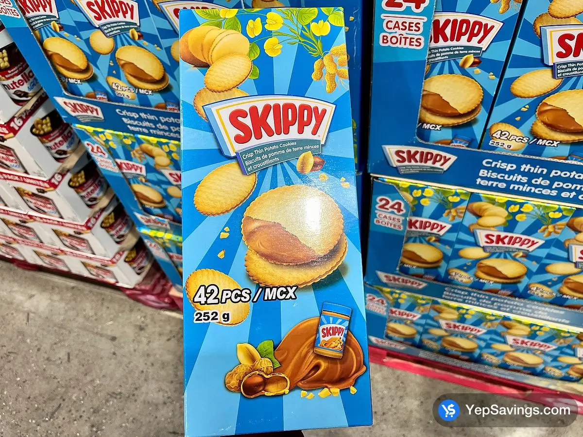 SKIPPY CRISPY THIN COOKIES 42 ct ITM 1763974 at Costco