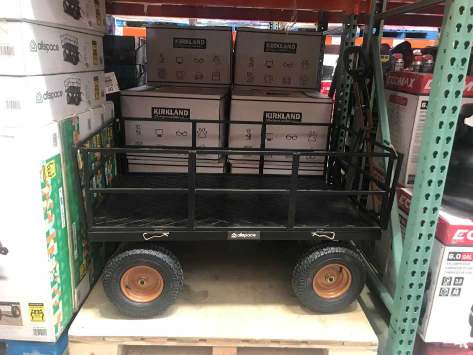 Costco ALLSPACE UTILITY CART 1,200 lb CAPACITY - Canada (ITM 1705112)