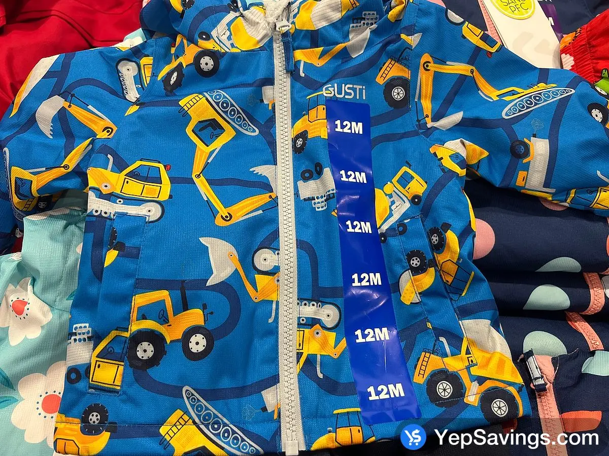 GUSTI TODDLER RAINSUIT SIZES 12M - 3T ITM 2460142 at Costco