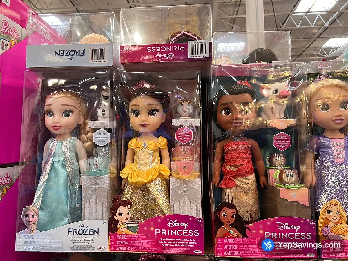 Costco DISNEY PRINCESS TREAT TIME DOLL AND FRIEND - ASSORTMENT - Canada (ITM 952958)