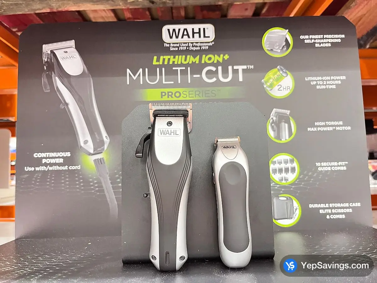 WAHL DELUXE HAIRCUTTING KIT CORDED / CORDLESS ITM 2767676 at Costco