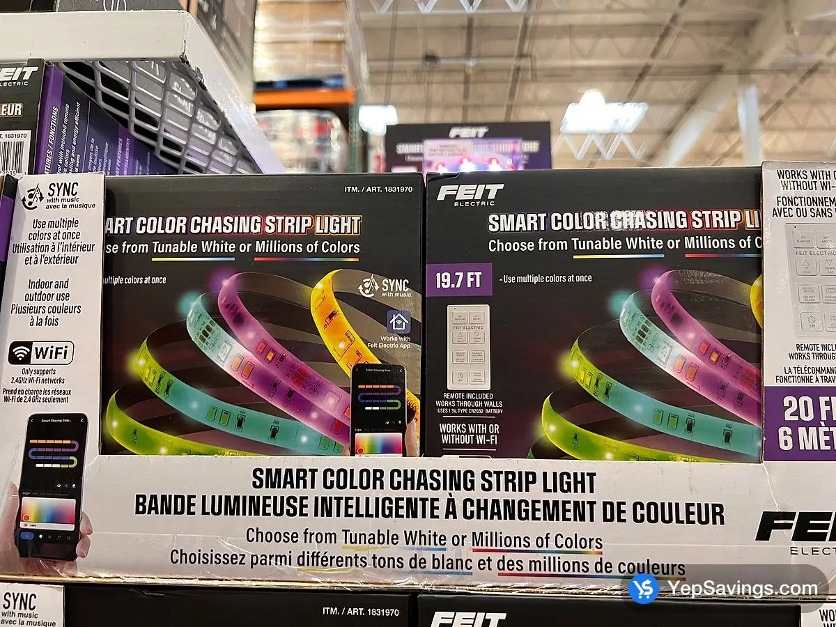 Costco FEIT SMART TAPE LIGHT 20ft - Canada (ITM 1831970)