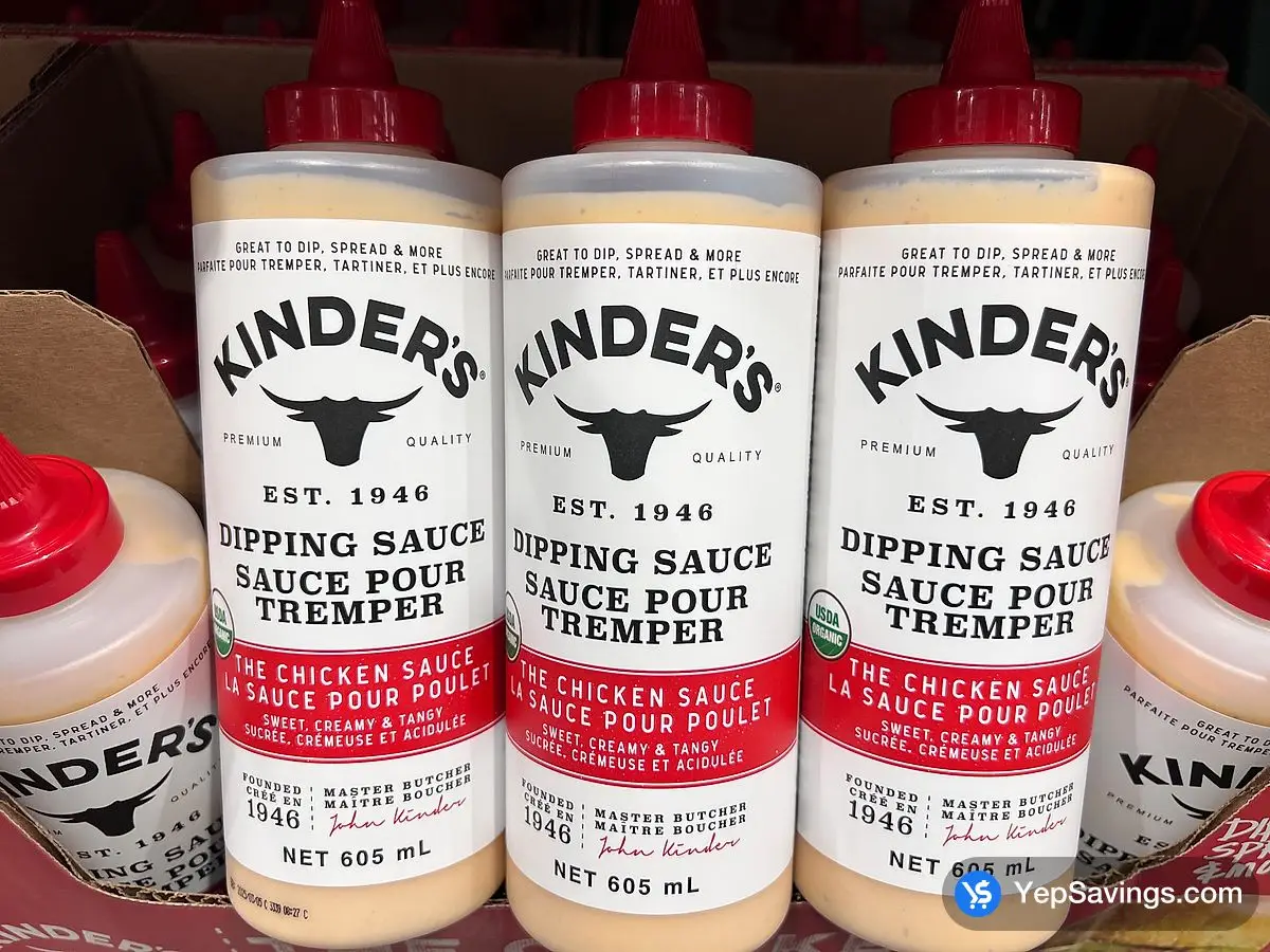 Costco KINDER'S THE CHICKEN SAUCE 605 mL - Canada (ITM 1728122)