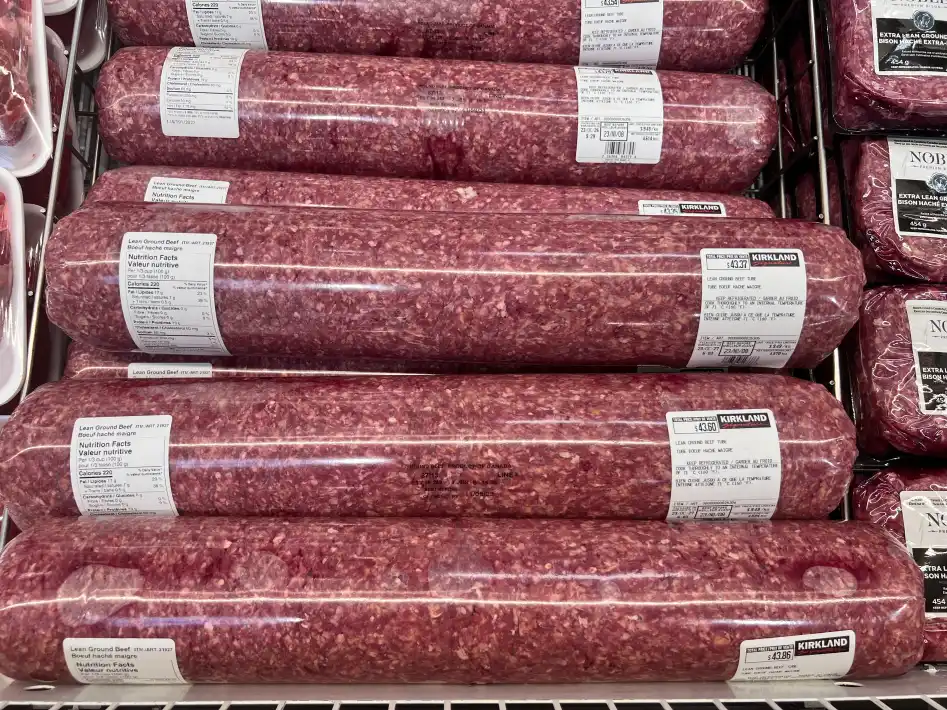 GROUND BEEF TUBE   ITM 26306 at Costco