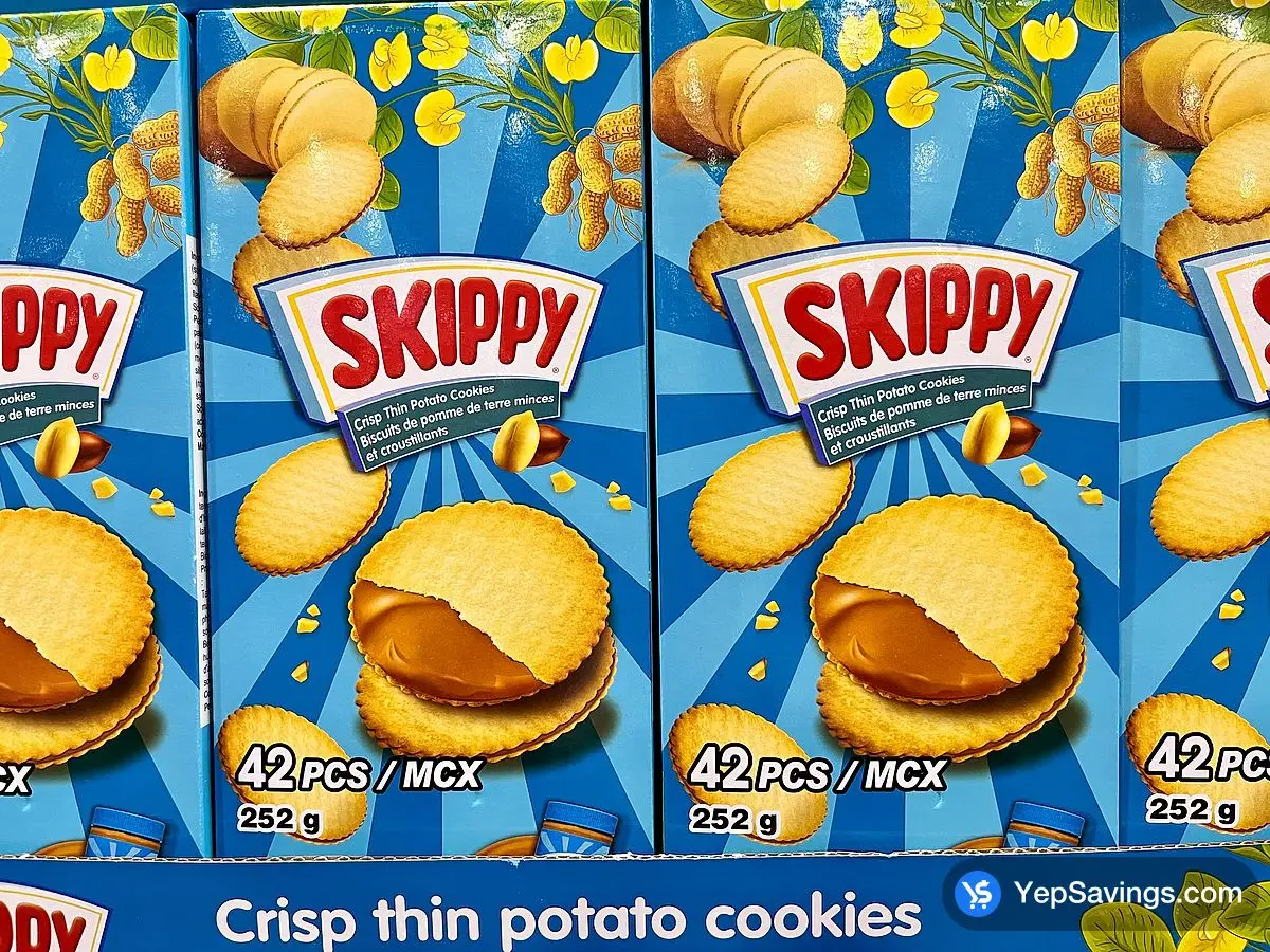 SKIPPY CRISPY THIN COOKIES 42 ct ITM 1763974 at Costco