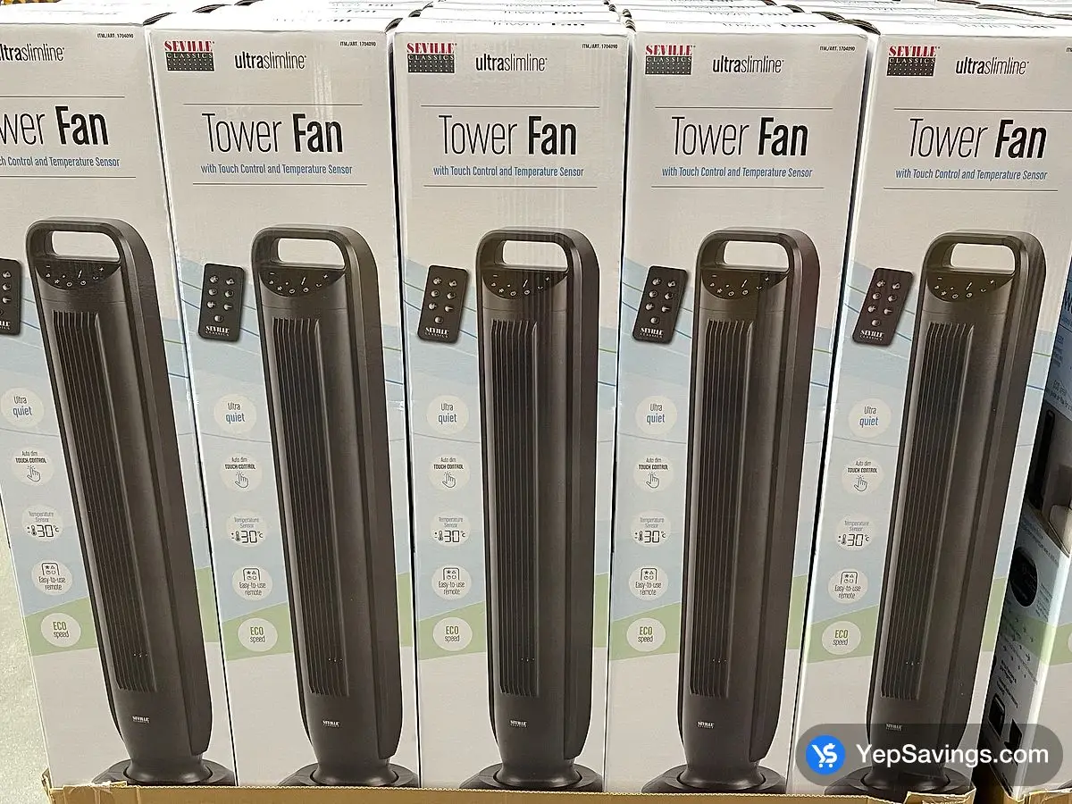 Costco SEVILLE ULTRASLIMLINE TOWER FAN - Canada (ITM 1704090)