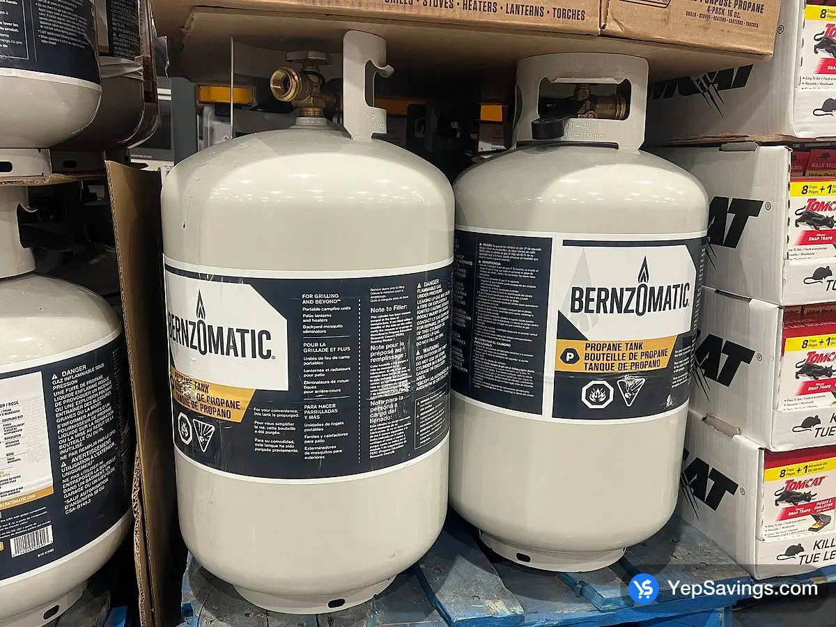 Costco BERNZOMATIC PROPANE TANK 30 LB - Canada (ITM 177375)