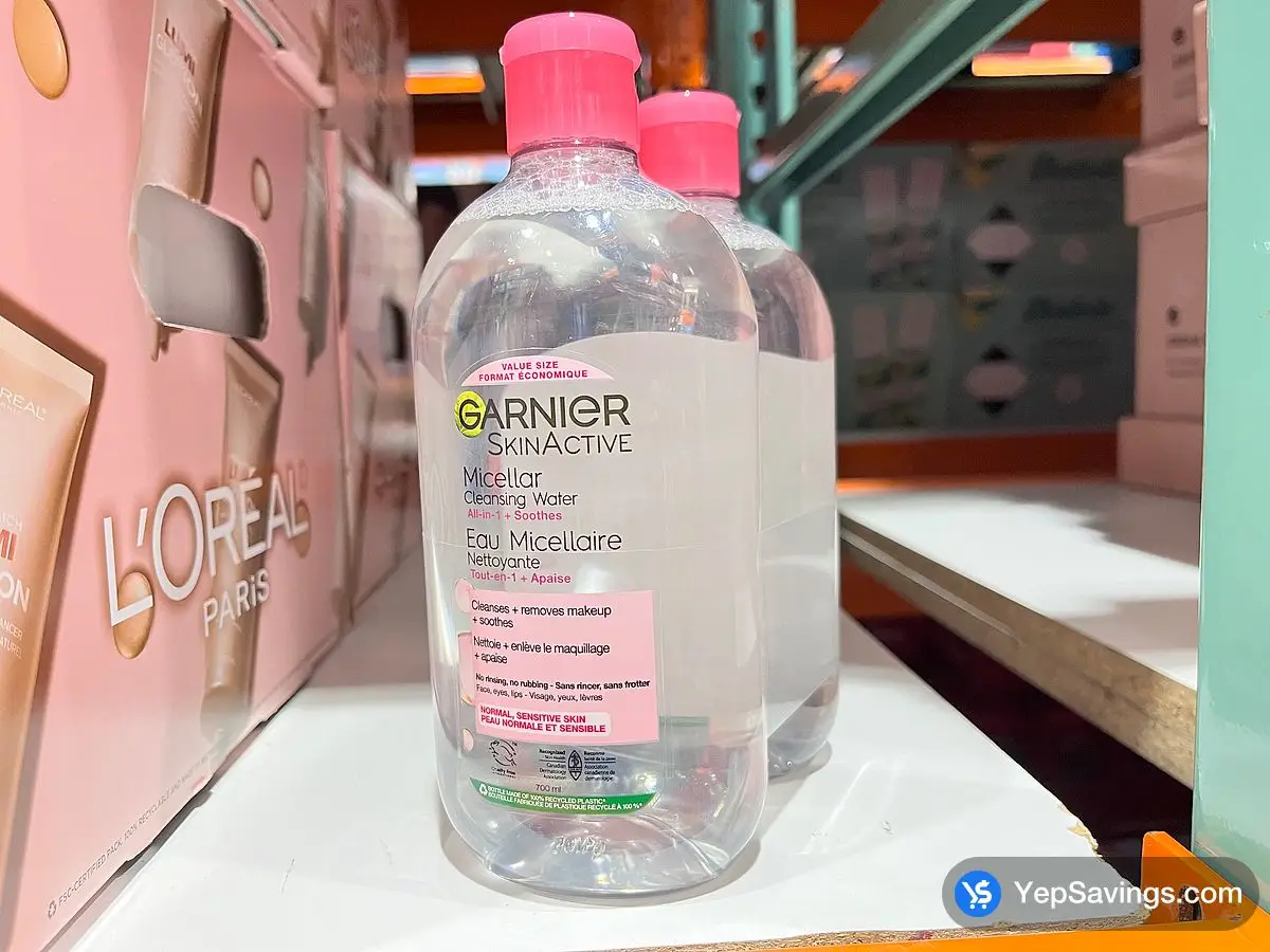 Costco GARNIER MICELLAR WATER 2 x 700 mL - Canada (ITM 1381941)