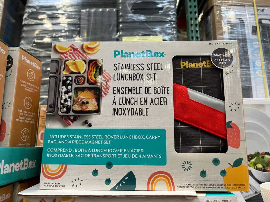 PLANETBOX ROVER LUNCH SET LUNCH BOX / CARRY BAG ITM 1700514 at Costco