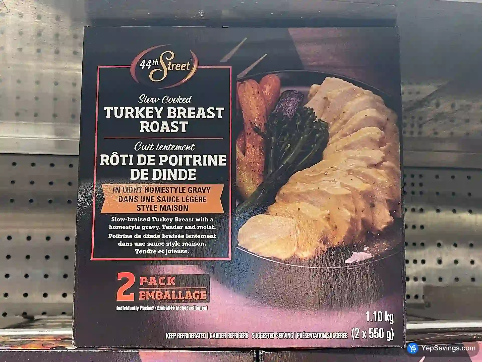 Costco 44TH STREET TURKEY ROAST 2 x 550 g - Canada (ITM 1856067)