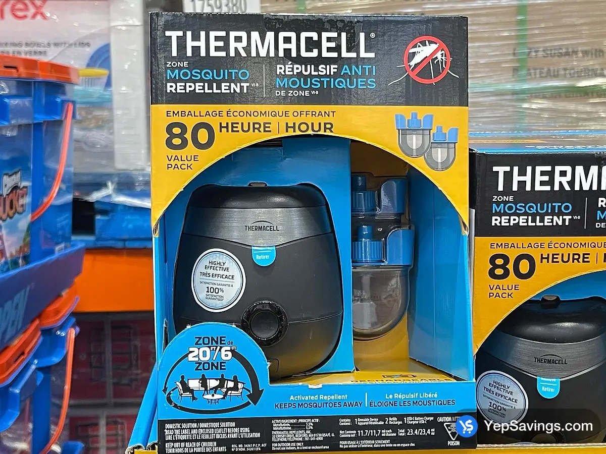 Costco THERMACELL MOSQUITO REPELLER E90 RECHARGEABLE - Canada (ITM 6699556)