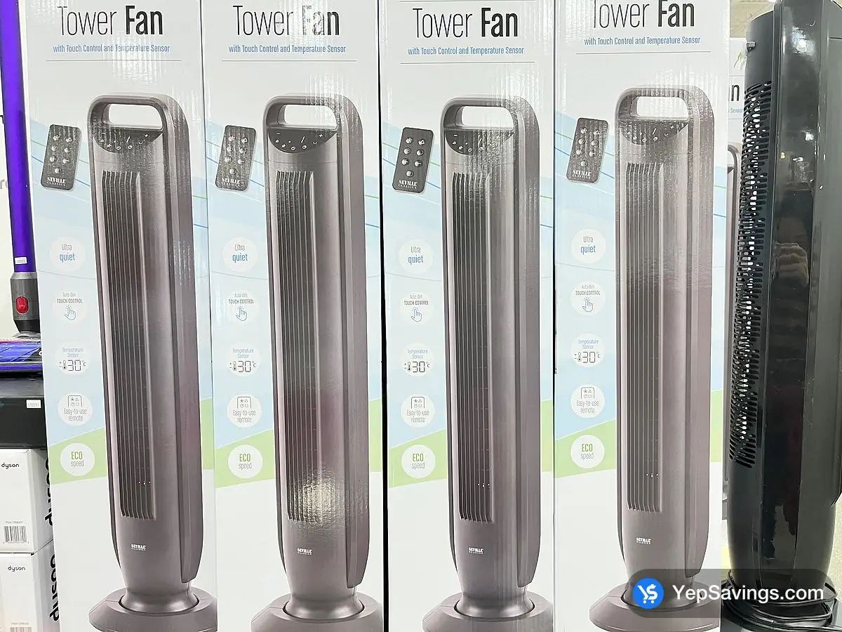 Costco SEVILLE ULTRASLIMLINE TOWER FAN - Canada (ITM 1704090)