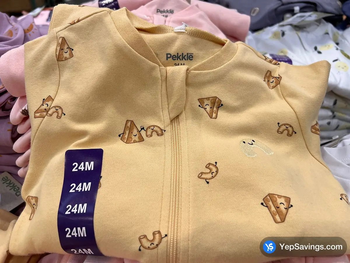 Costco PEKKLE ORGANIC COTTON SLEEPER INFANTS SIZES 3-24M - Canada (ITM 4177411)