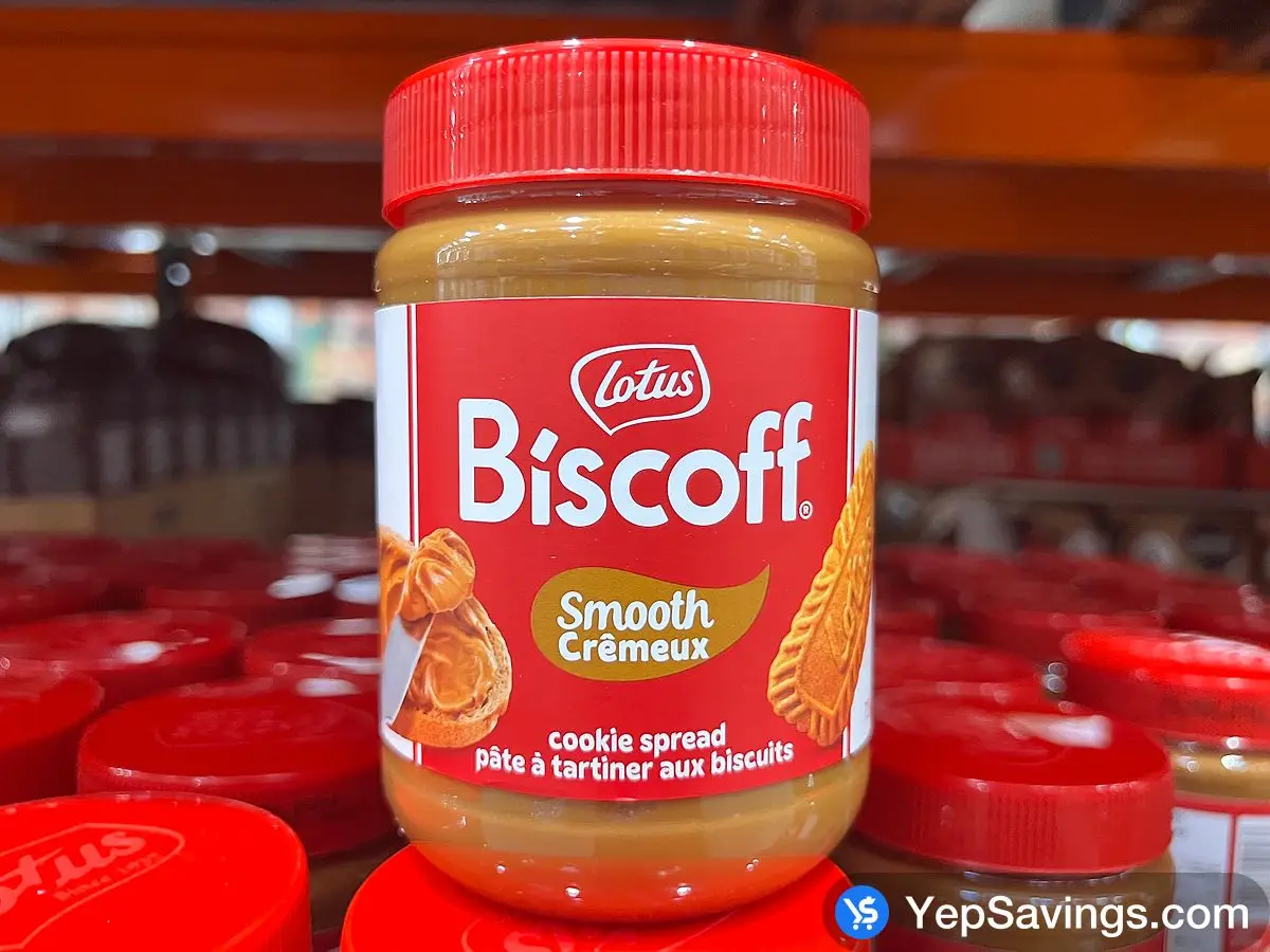 BISCOFF COOKIE SPREAD 720 g ITM 1770739 at Costco