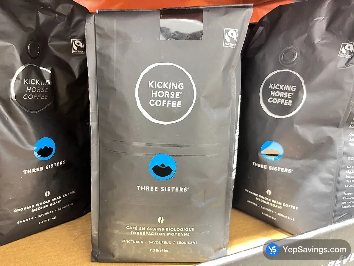 Costco KICKING HORSE THREE SISTERS COFFEE 1 kg - Canada (ITM 5552410)